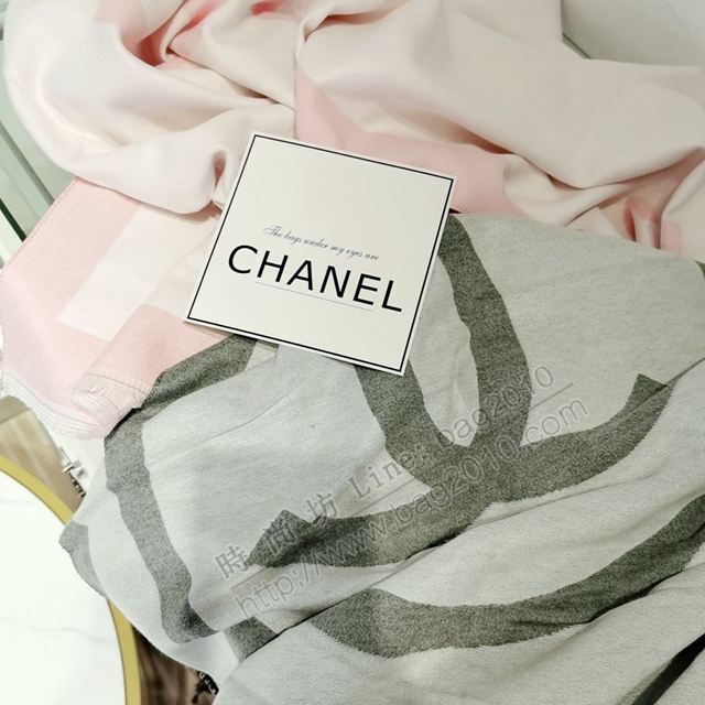 CHANEL圍巾 香奈兒加厚款羊絨圍巾 CHANEL秋冬款女加厚大披肩  llwj6951